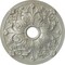 Ekena Millwork Jamie Ceiling Medallion (Fits Canopies up to 3 7/8"), 23 5/8"OD x 3 7/8"ID x 2 1/8"P, Flash Copper CM23JAFCS - alternate 1